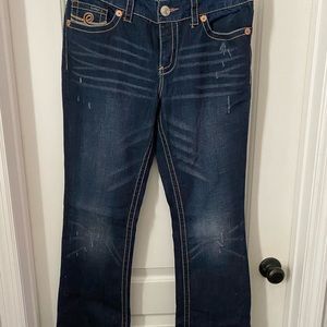 Seven7 Bootcut Distressed Jeans 12